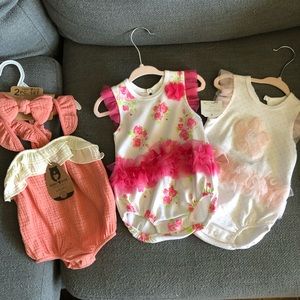 Baby girl clothing bundle